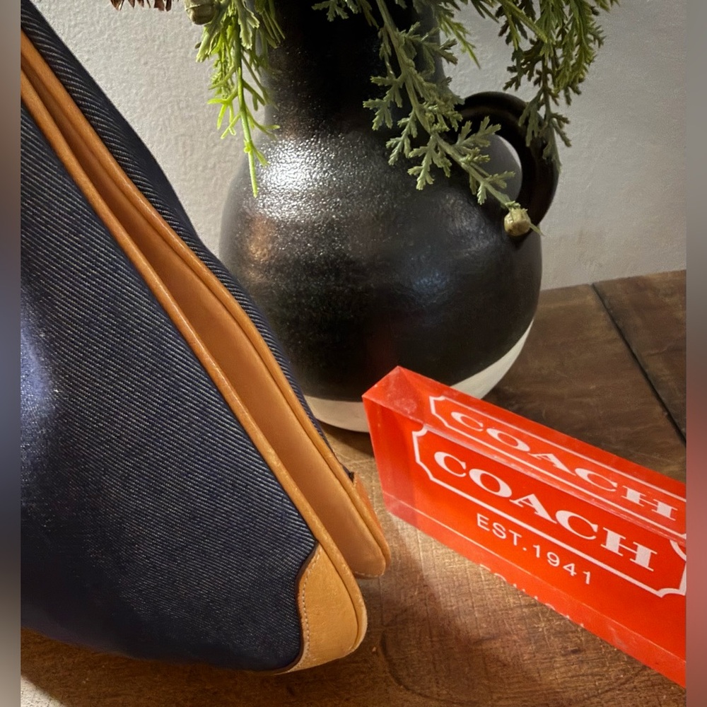 Coach Y2K Denim Hampton Shoulder Bag - Picture 5 of 15